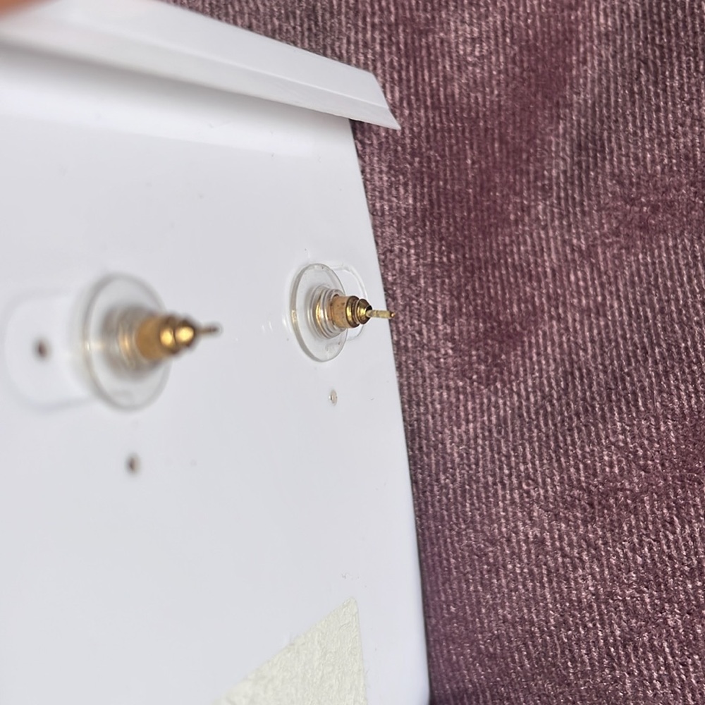 Panacea Raffia Crystal Drop Earrings - Picture 2 of 3
